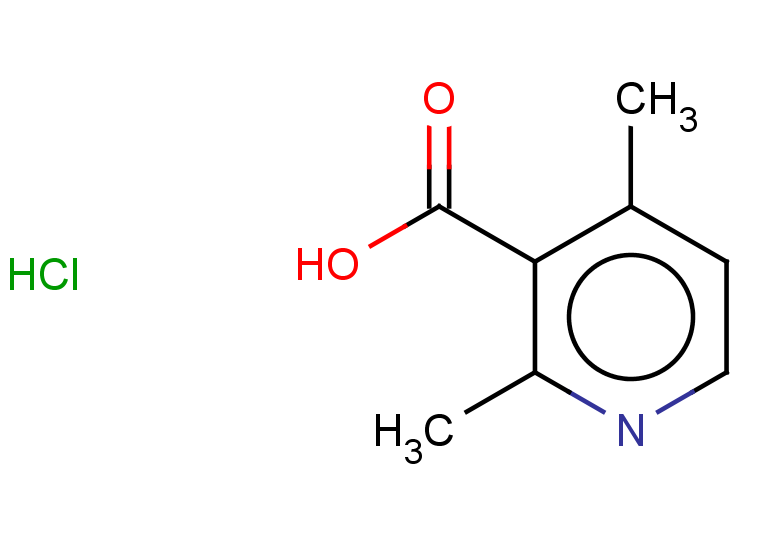 2,4-dimethylpyridine-3-carboxylic acid hydrochloride