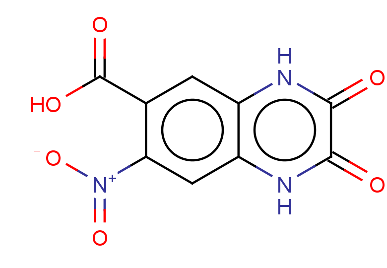 7-nitro-2,3-dioxo-1,2,3,4-tetrahydroquinoxaline-6-carboxylic acid