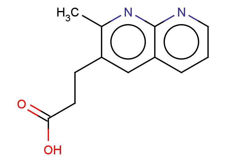 3-(2-methyl-1,8-naphthyridin-3-yl)propanoic acid