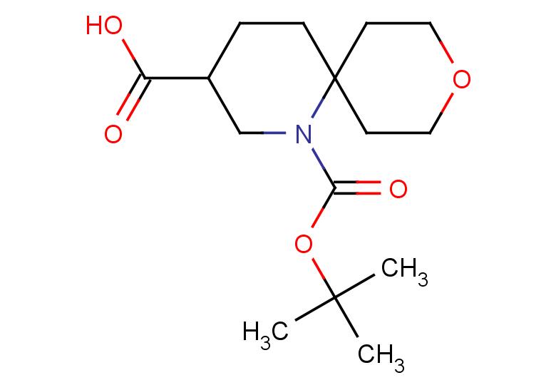 1-[(tert-butoxy)carbonyl]-9-oxa-1-azaspiro[5.5]undecane-3-carboxylic acid