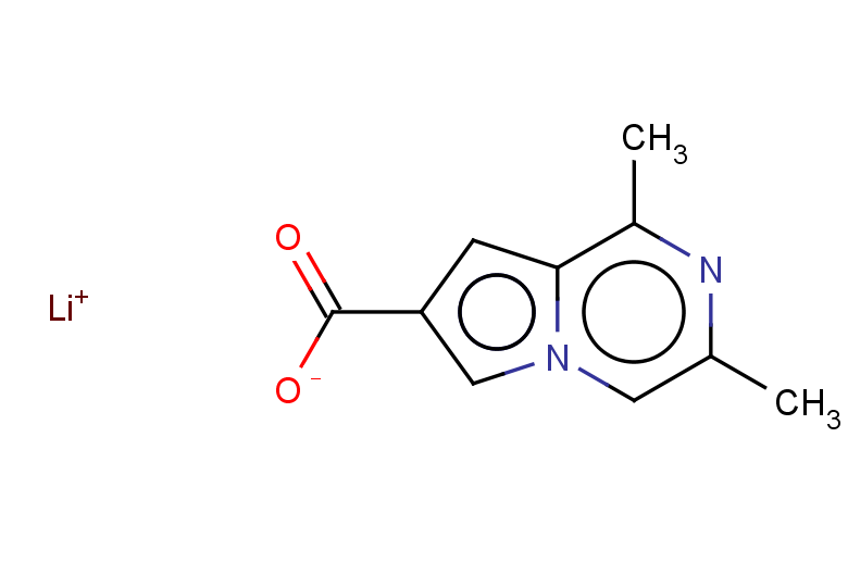 lithium 1,3-dimethylpyrrolo[1,2-a]pyrazine-7-carboxylate