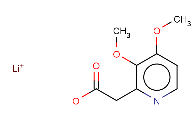 lithium(1+) 2-(3,4-dimethoxypyridin-2-yl)acetate