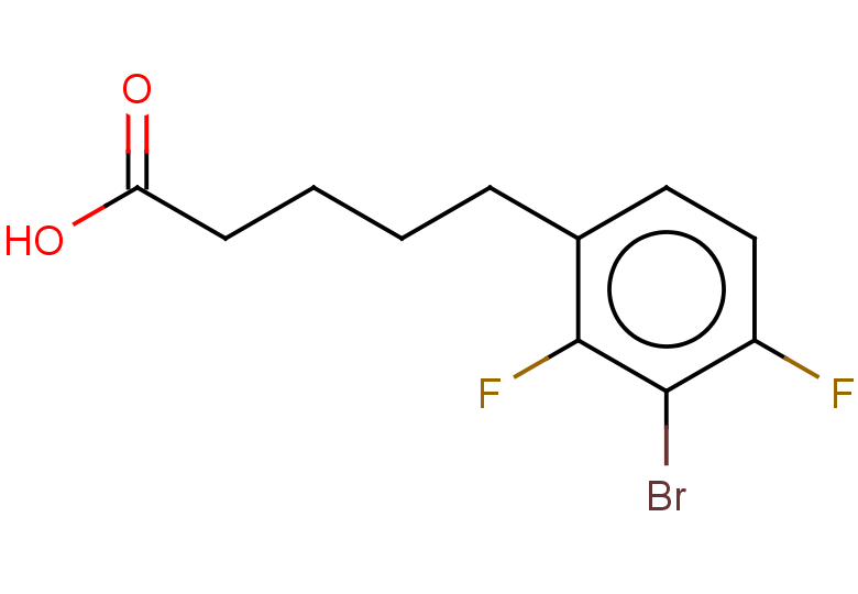 5-(3-bromo-2,4-difluorophenyl)pentanoic acid