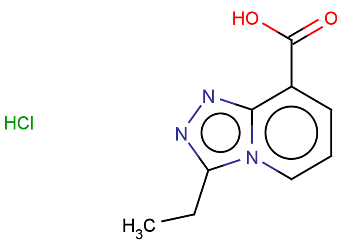3-ethyl-[1,2,4]triazolo[4,3-a]pyridine-8-carboxylic acid hydrochloride