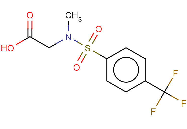 2-[N-methyl4-(trifluoromethyl)benzenesulfonamido]acetic acid