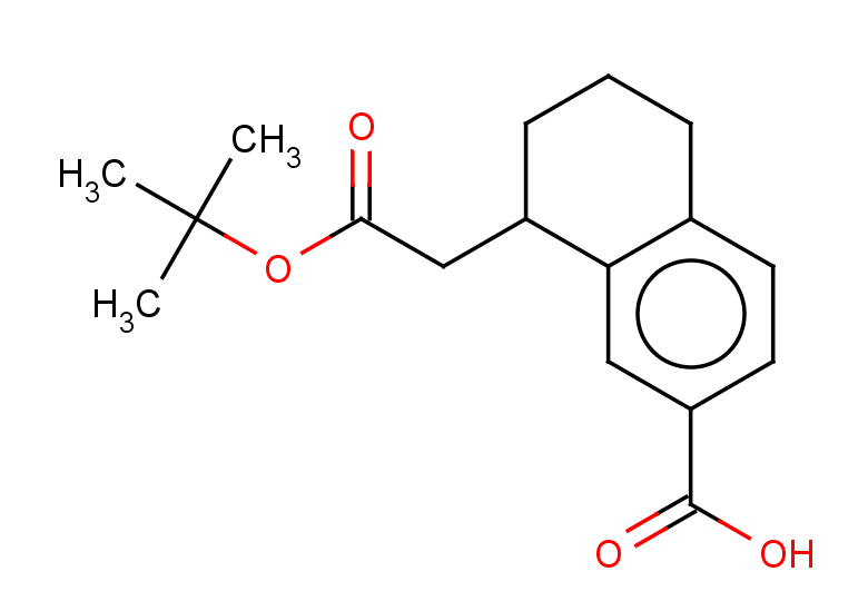 8-[2-(tert-butoxy)-2-oxoethyl]-5,6,7,8-tetrahydronaphthalene-2-carboxylic acid