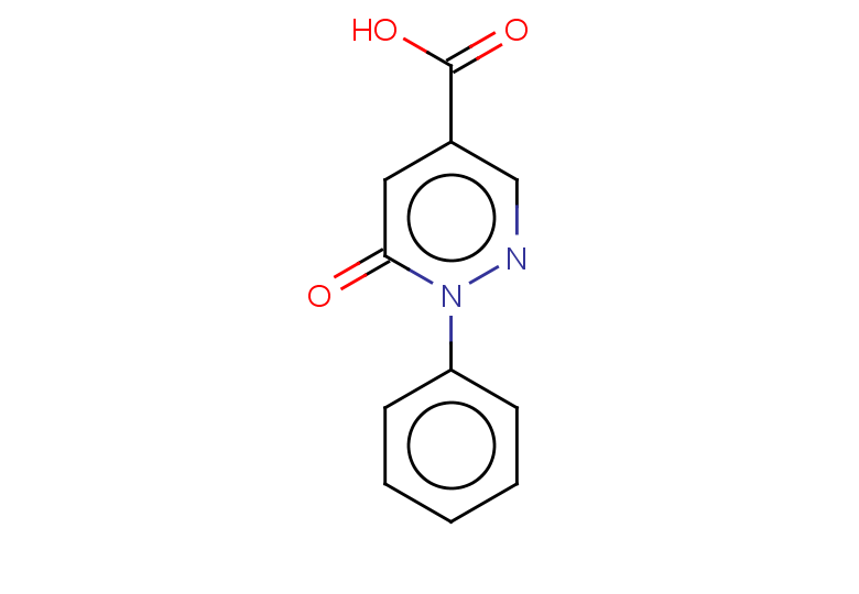 6-oxo-1-phenyl-1,6-dihydropyridazine-4-carboxylic acid