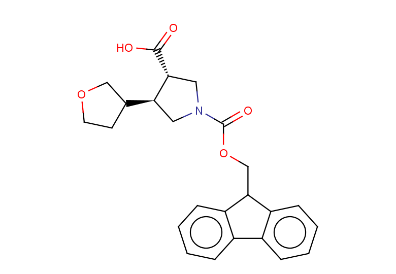 rac-(3R,4R)-1-{[(9H-fluoren-9-yl)methoxy]carbonyl}-4-(oxolan-3-yl)pyrrolidine-3-carboxylic acid, trans