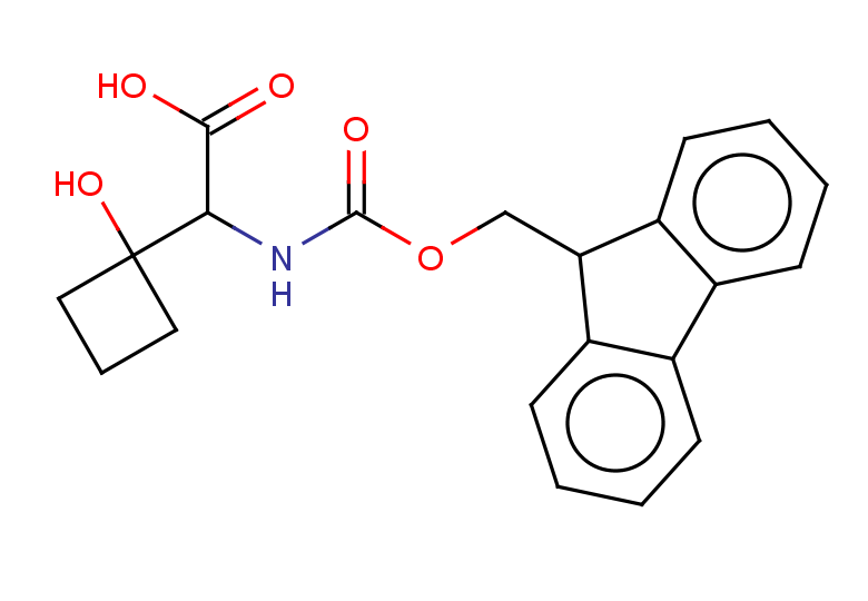 2-({[(9H-fluoren-9-yl)methoxy]carbonyl}amino)-2-(1-hydroxycyclobutyl)acetic acid