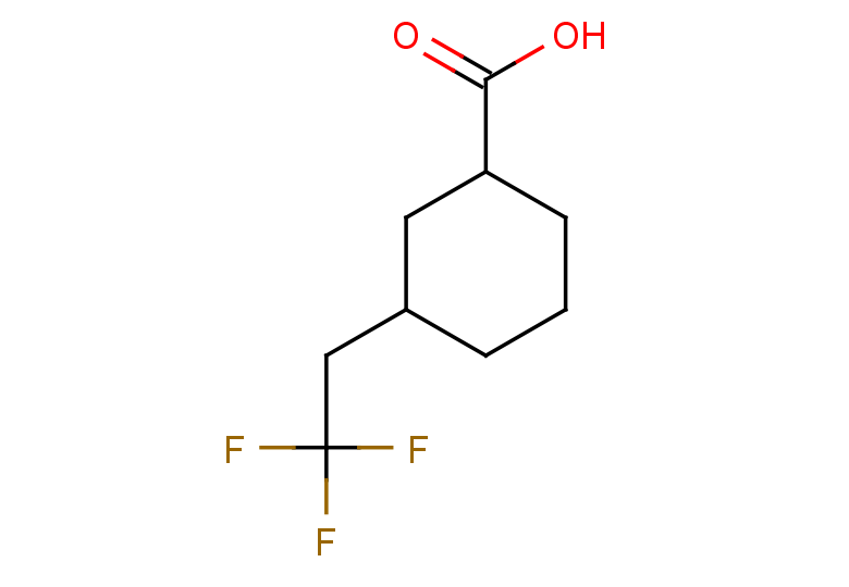 3-(2,2,2-trifluoroethyl)cyclohexane-1-carboxylic acid, Mixture of diastereomers