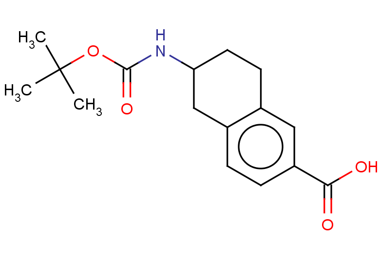 6-{[(tert-butoxy)carbonyl]amino}-5,6,7,8-tetrahydronaphthalene-2-carboxylic acid