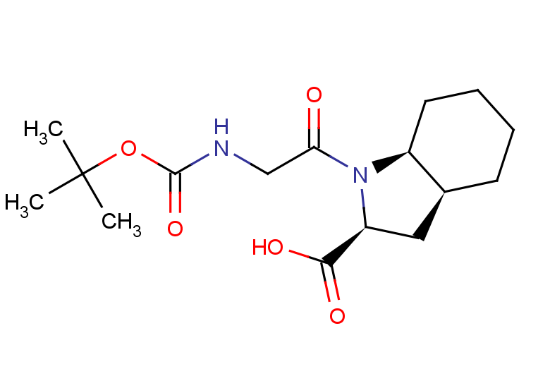(2S,3aS,7aS)-1-(2-{[(tert-butoxy)carbonyl]amino}acetyl)-octahydro-1H-indole-2-carboxylic acid