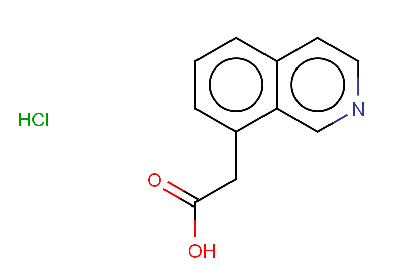 2-(isoquinolin-8-yl)acetic acid hydrochloride