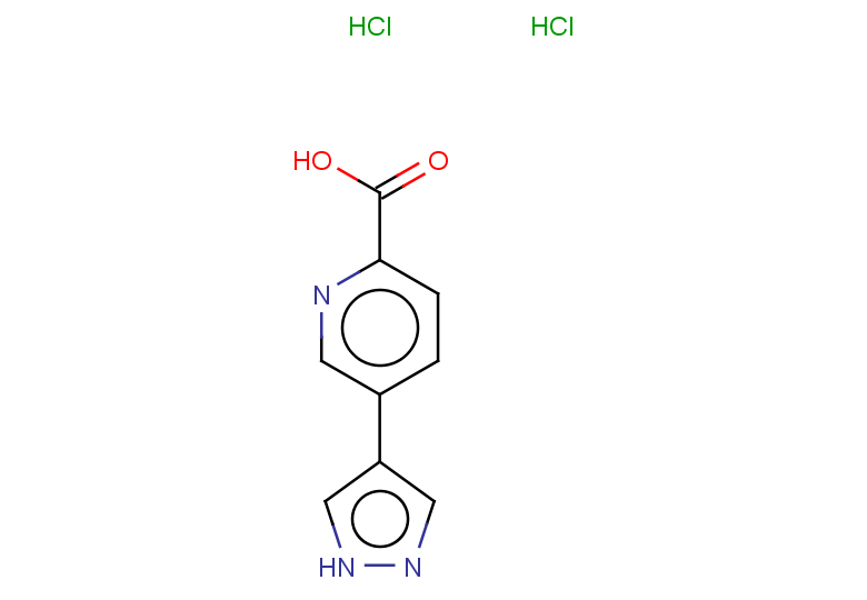 5-(1H-pyrazol-4-yl)pyridine-2-carboxylic acid dihydrochloride