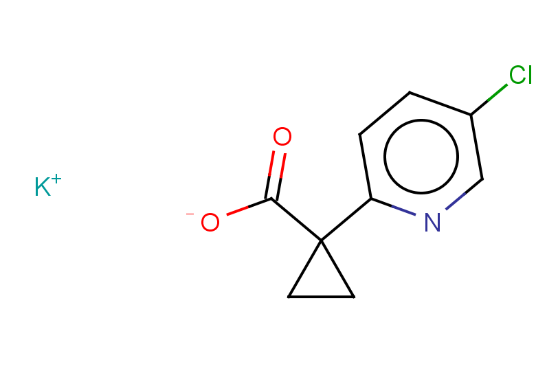 potassium 1-(5-chloropyridin-2-yl)cyclopropane-1-carboxylate