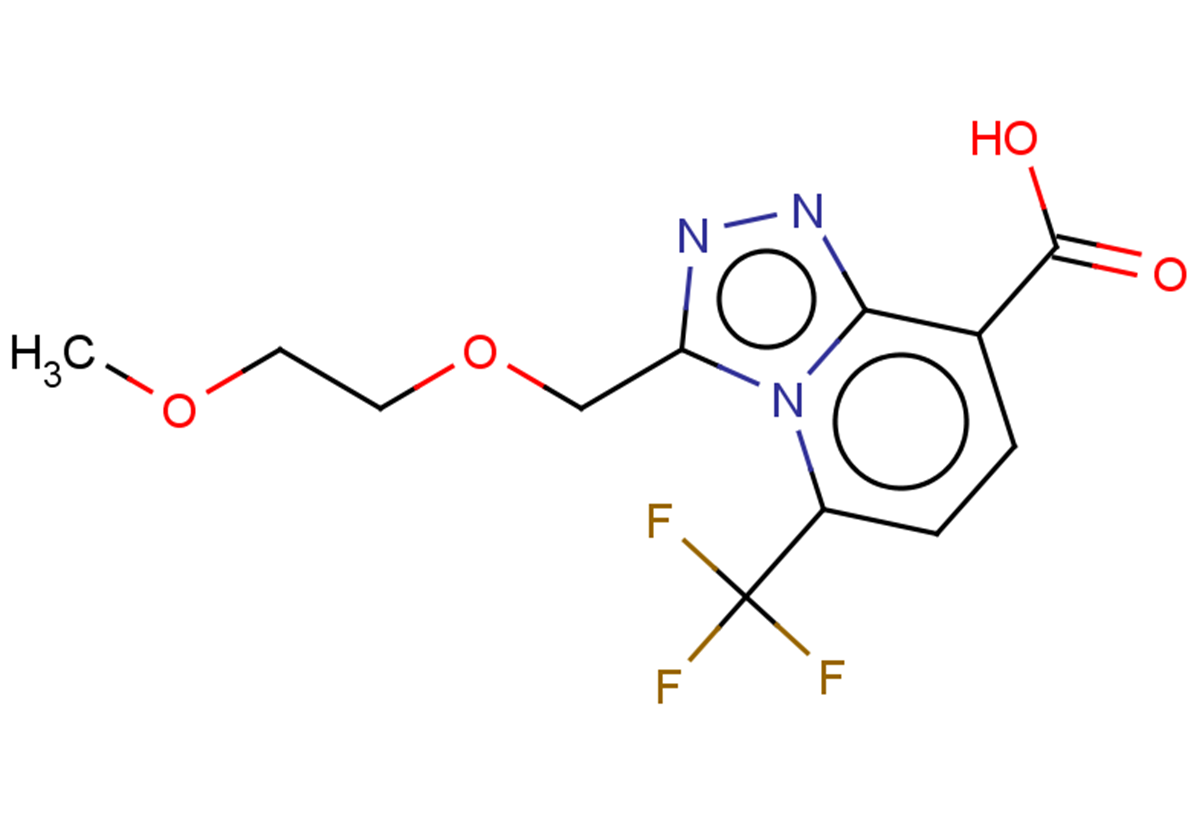 3-[(2-methoxyethoxy)methyl]-5-(trifluoromethyl)-[1,2,4]triazolo[4,3-a]pyridine-8-carboxylic acid