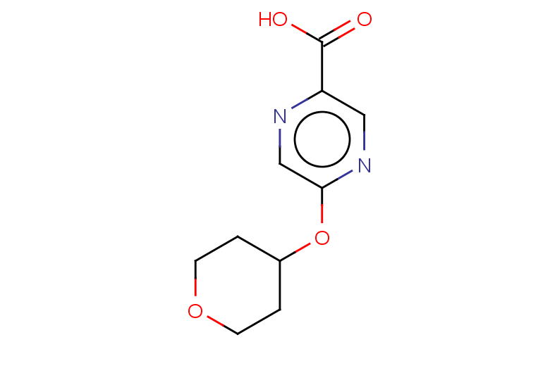 5-(oxan-4-yloxy)pyrazine-2-carboxylic acid