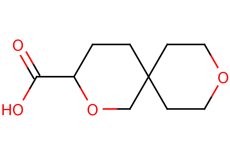 2,9-dioxaspiro[5.5]undecane-3-carboxylic acid