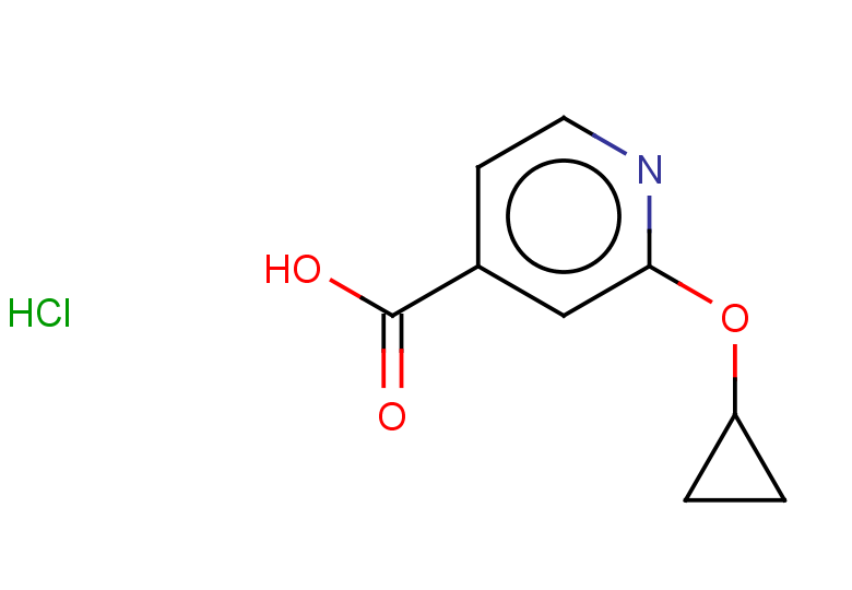 2-cyclopropoxypyridine-4-carboxylic acid hydrochloride
