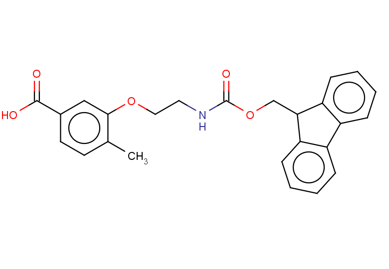 3-[2-({[(9H-fluoren-9-yl)methoxy]carbonyl}amino)ethoxy]-4-methylbenzoic acid