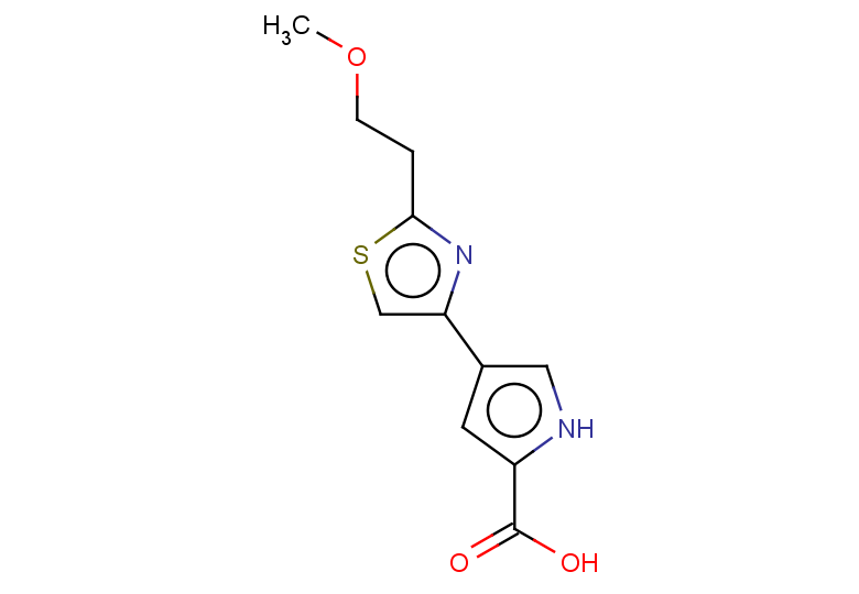 4-[2-(2-methoxyethyl)-1,3-thiazol-4-yl]-1H-pyrrole-2-carboxylic acid