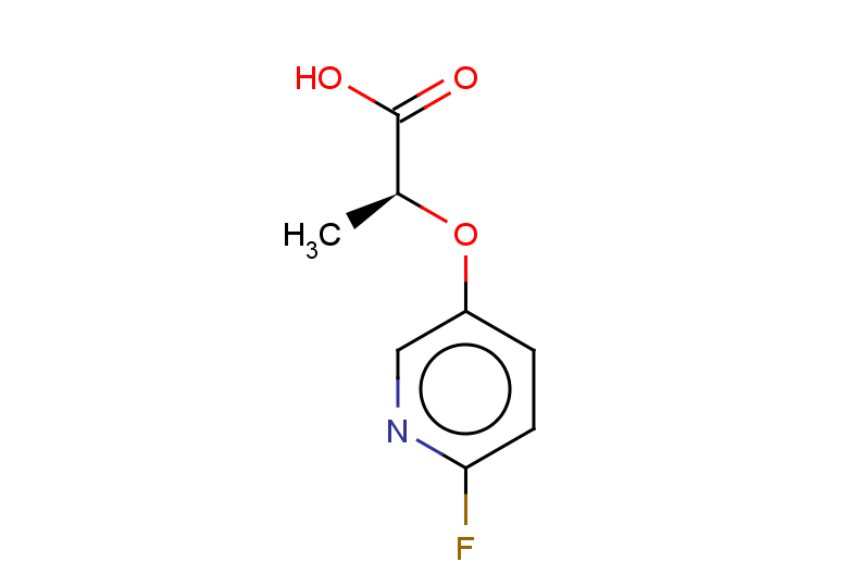 (2S)-2-[(6-fluoropyridin-3-yl)oxy]propanoic acid