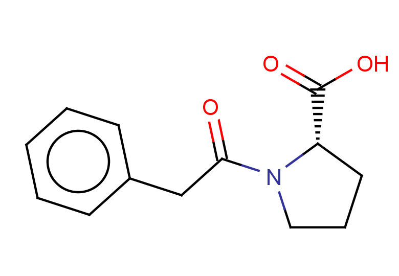 (2S)-1-(2-phenylacetyl)pyrrolidine-2-carboxylic acid