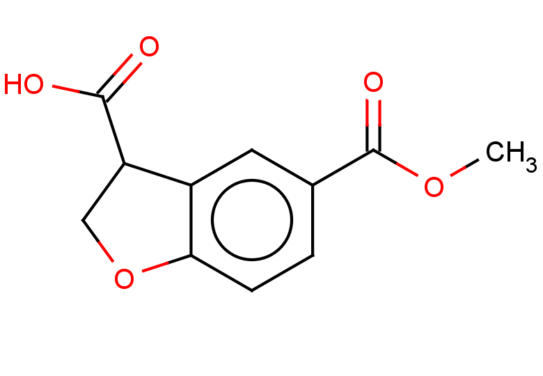 5-(methoxycarbonyl)-2,3-dihydro-1-benzofuran-3-carboxylic acid