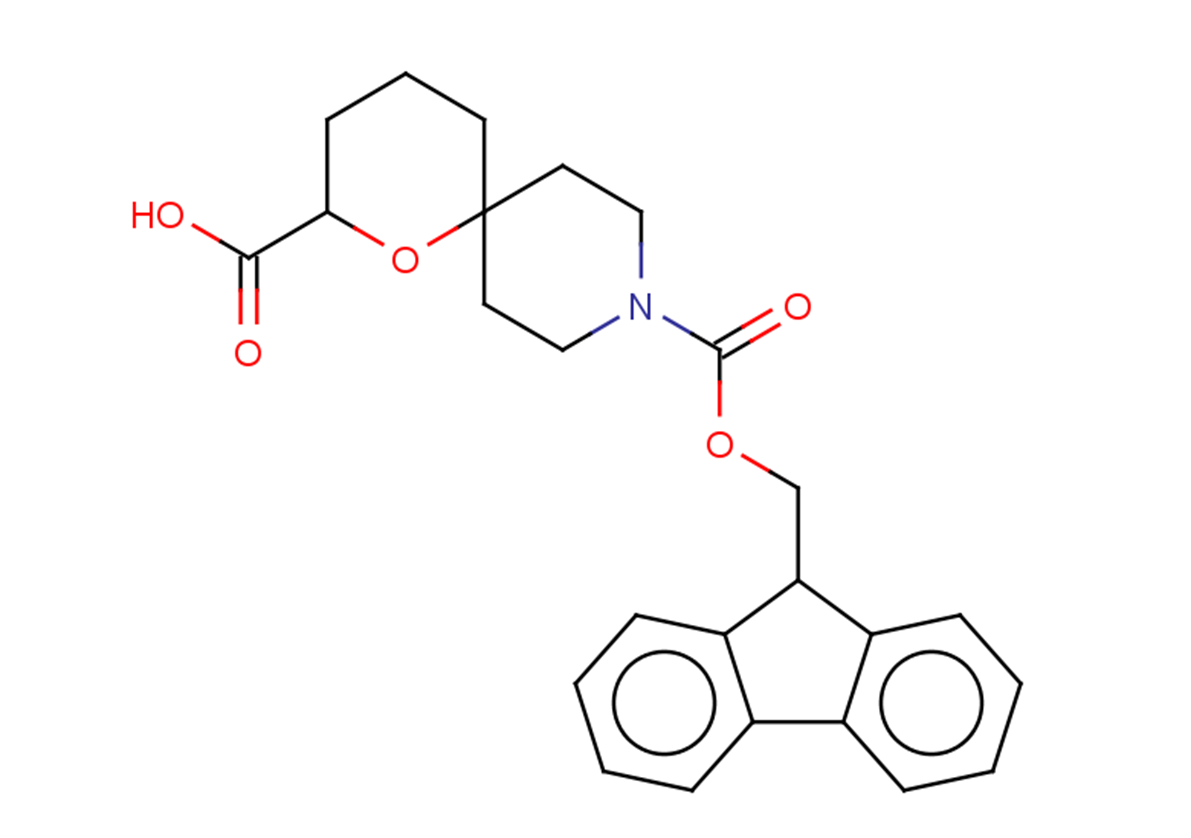 9-{[(9H-fluoren-9-yl)methoxy]carbonyl}-1-oxa-9-azaspiro[5.5]undecane-2-carboxylic acid
