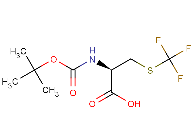 (2R)-2-{[(tert-butoxy)carbonyl]amino}-3-[(trifluoromethyl)sulfanyl]propanoic acid