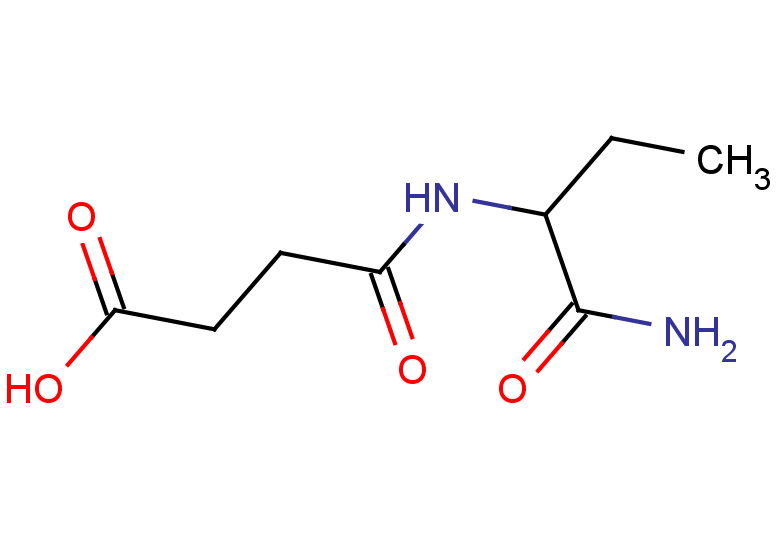 3-[(1-carbamoylpropyl)carbamoyl]propanoic acid