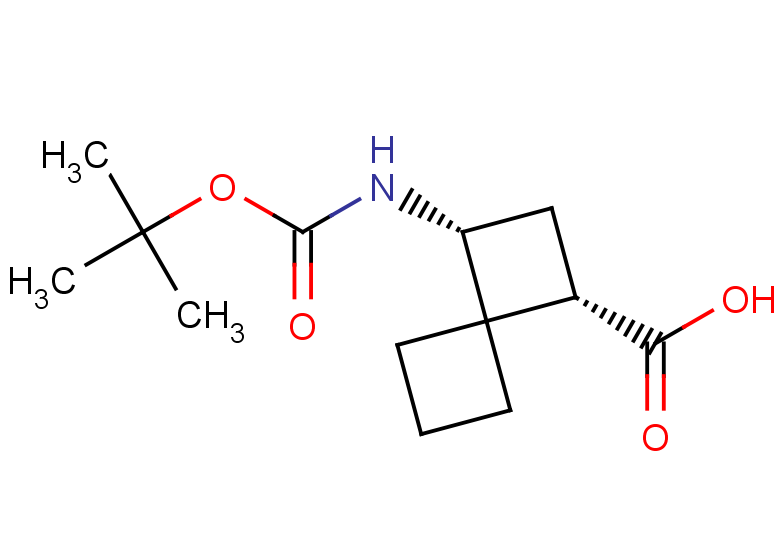 rac-(1R,3S)-3-{[(tert-butoxy)carbonyl]amino}spiro[3.3]heptane-1-carboxylic acid, cis