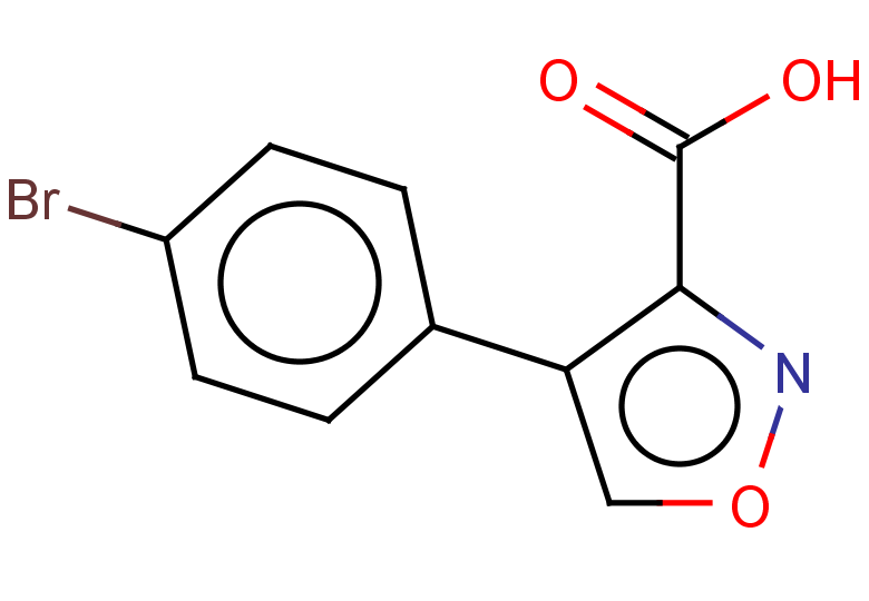 4-(4-bromophenyl)-1,2-oxazole-3-carboxylic acid