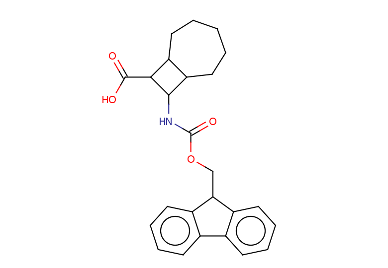 9-({[(9H-fluoren-9-yl)methoxy]carbonyl}amino)bicyclo[5.2.0]nonane-8-carboxylic acid