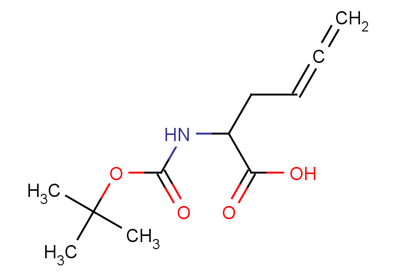 2-{[(tert-butoxy)carbonyl]amino}hexa-4,5-dienoic acid