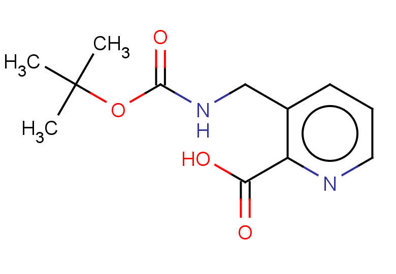 3-({[(tert-butoxy)carbonyl]amino}methyl)pyridine-2-carboxylic acid