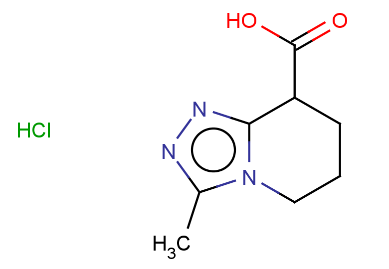 3-methyl-5H,6H,7H,8H-[1,2,4]triazolo[4,3-a]pyridine-8-carboxylic acid hydrochloride