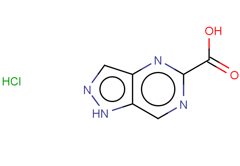 1H-pyrazolo[4,3-d]pyrimidine-5-carboxylic acid hydrochloride