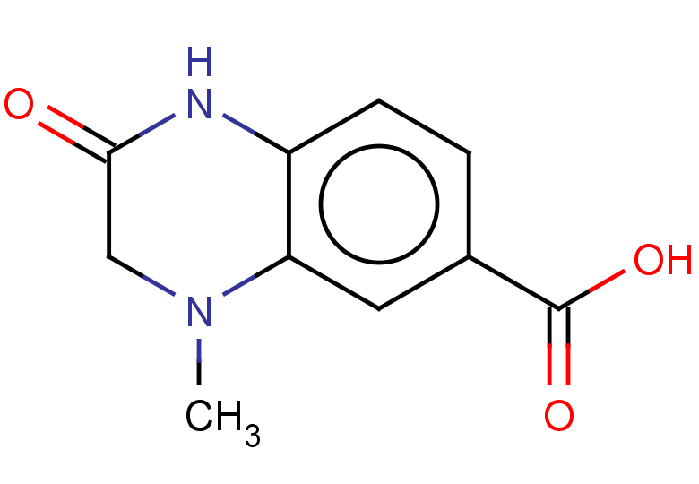 4-methyl-2-oxo-1,2,3,4-tetrahydroquinoxaline-6-carboxylic acid