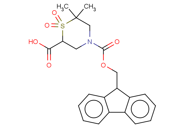 4-{[(9H-fluoren-9-yl)methoxy]carbonyl}-6,6-dimethyl-1,1-dioxo-1lambda6-thiomorpholine-2-carboxylic acid