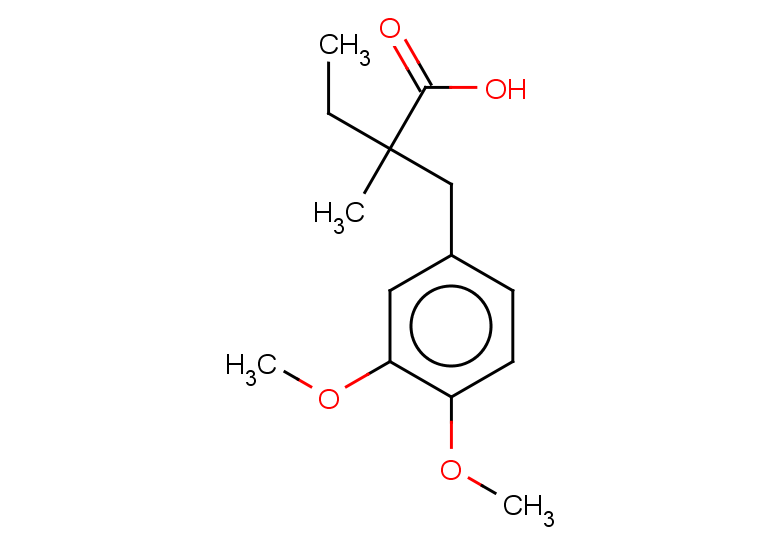 2-[(3,4-dimethoxyphenyl)methyl]-2-methylbutanoic acid