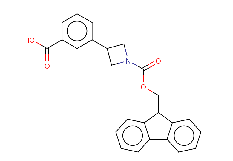 3-(1-{[(9H-fluoren-9-yl)methoxy]carbonyl}azetidin-3-yl)benzoic acid