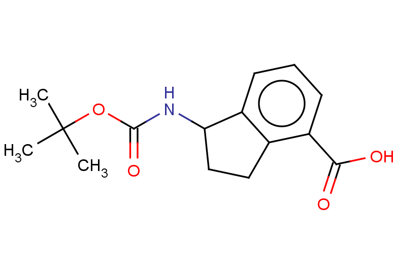 1-{[(tert-butoxy)carbonyl]amino}-2,3-dihydro-1H-indene-4-carboxylic acid