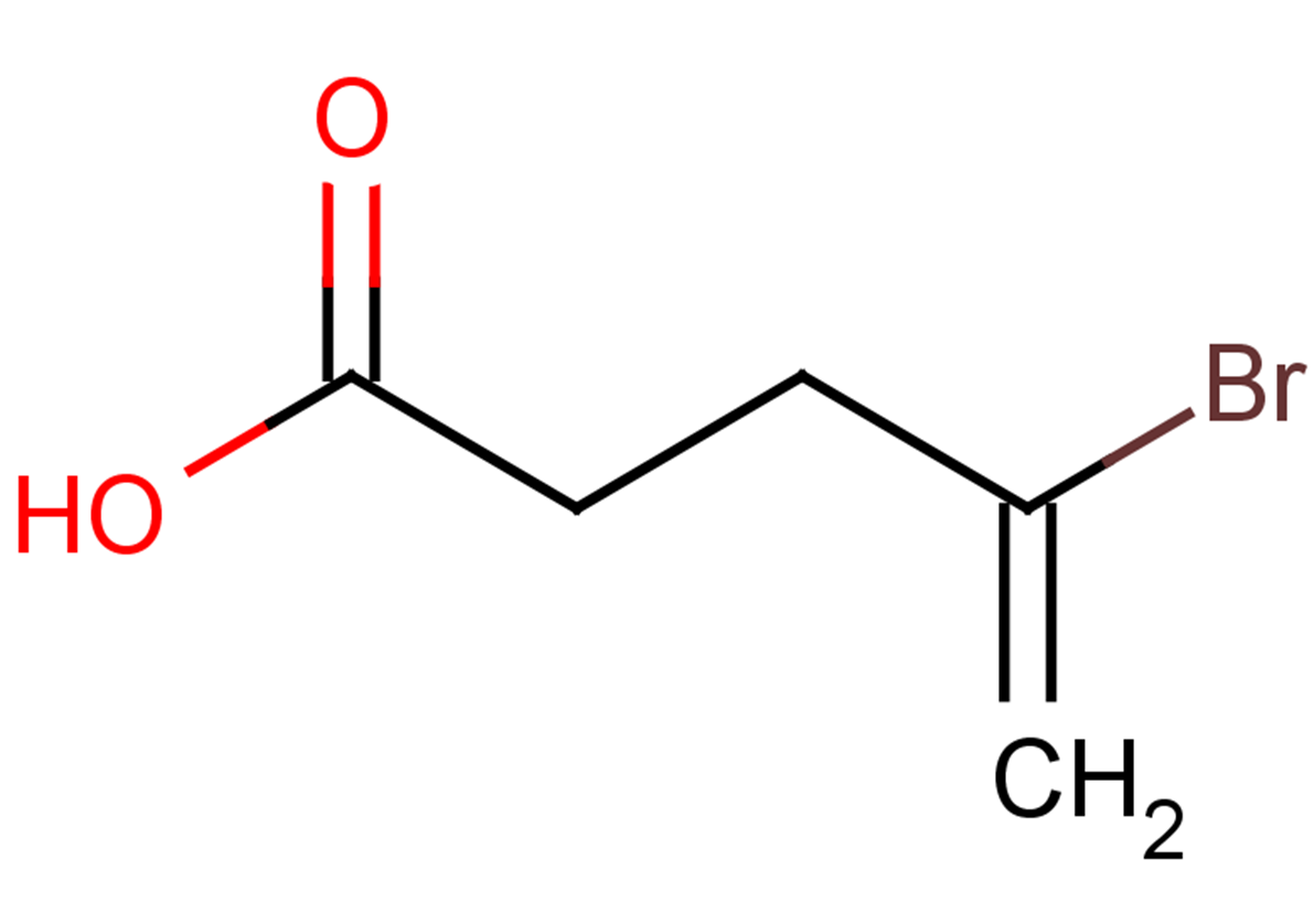 4-bromopent-4-enoic acid