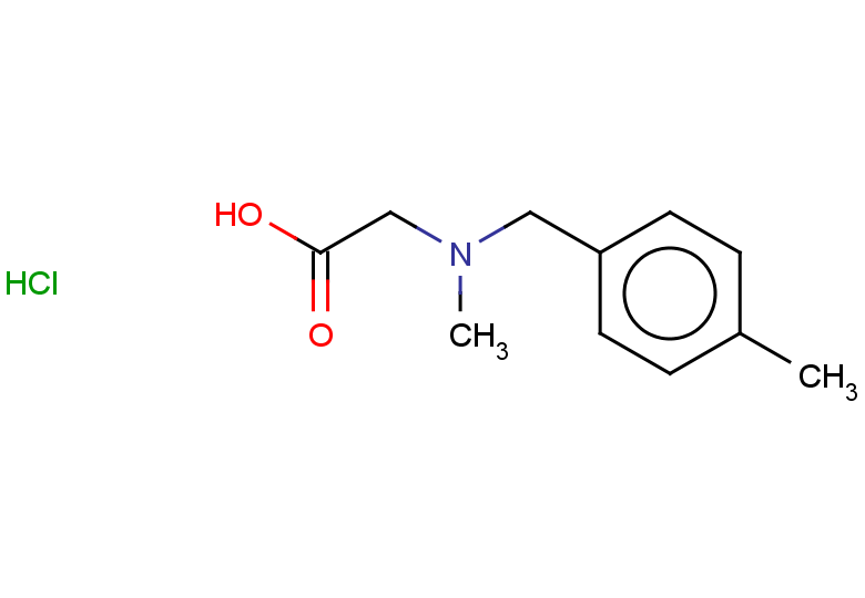2-{methyl[(4-methylphenyl)methyl]amino}acetic acid hydrochloride