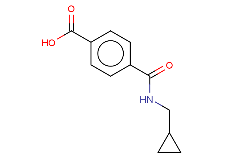 4-[(cyclopropylmethyl)carbamoyl]benzoic acid