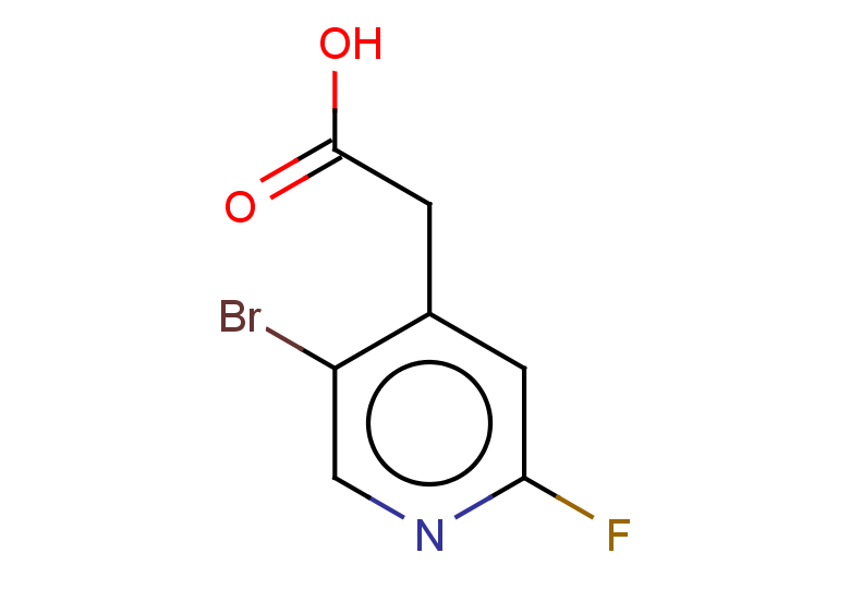 2-(5-bromo-2-fluoropyridin-4-yl)acetic acid
