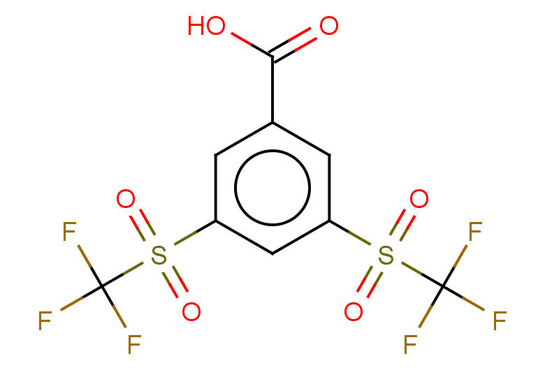 3,5-ditrifluoromethanesulfonylbenzoic acid