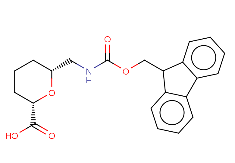 rac-(2R,6S)-6-[({[(9H-fluoren-9-yl)methoxy]carbonyl}amino)methyl]oxane-2-carboxylic acid, cis