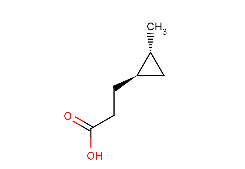 rac-3-[(1R,2R)-2-methylcyclopropyl]propanoic acid, trans